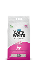 Cat’s White® Baby Powder Scented Clumping Cat Litter