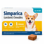 Simparica Sarolaner – 1 Chewable Tablet
