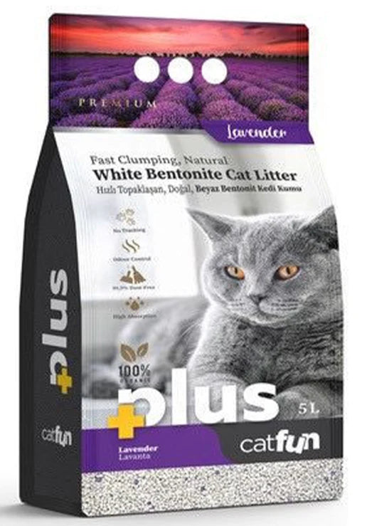 Cat Fun Plus Clumping Cat Litter Different Scents 5L
