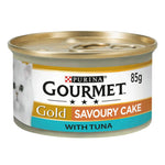 GOURMET® Gold Savoury Cake Tuna Wet Cat Food 85G