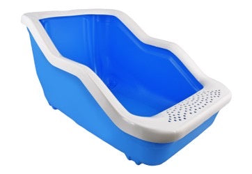 MPS Cat Litter Box with Rim – Large Size (54 × 39 × 29 cm)