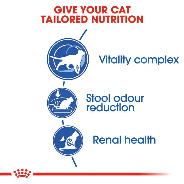Royal Canin Indoor 7+ (1.5KG) - Dry food for indoor cats over 7 years old - Talapets