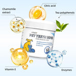 Opdent Pet Dental Finger Wipes 50PCS