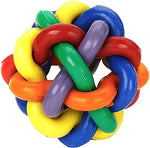 Rubber Colorful Ball with Bell