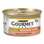 GOURMET® Gold Savoury Cake Salmon Wet Cat Food 85G