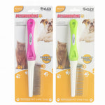 Kudi 015 - Pet Grooming Comb Stainless Steel Comb for Cats & Dogs