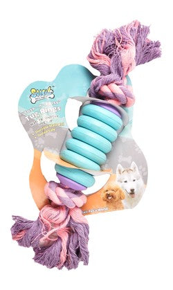 Soleil Rubber Tug Rings W/Rope