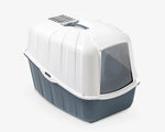 Komoda Cat Litter Box with Roof and Flap + Filter & Scoop 55X40X40 cm