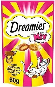 DREAMIES Cat Treat Beef & Cheese Flavor 60G