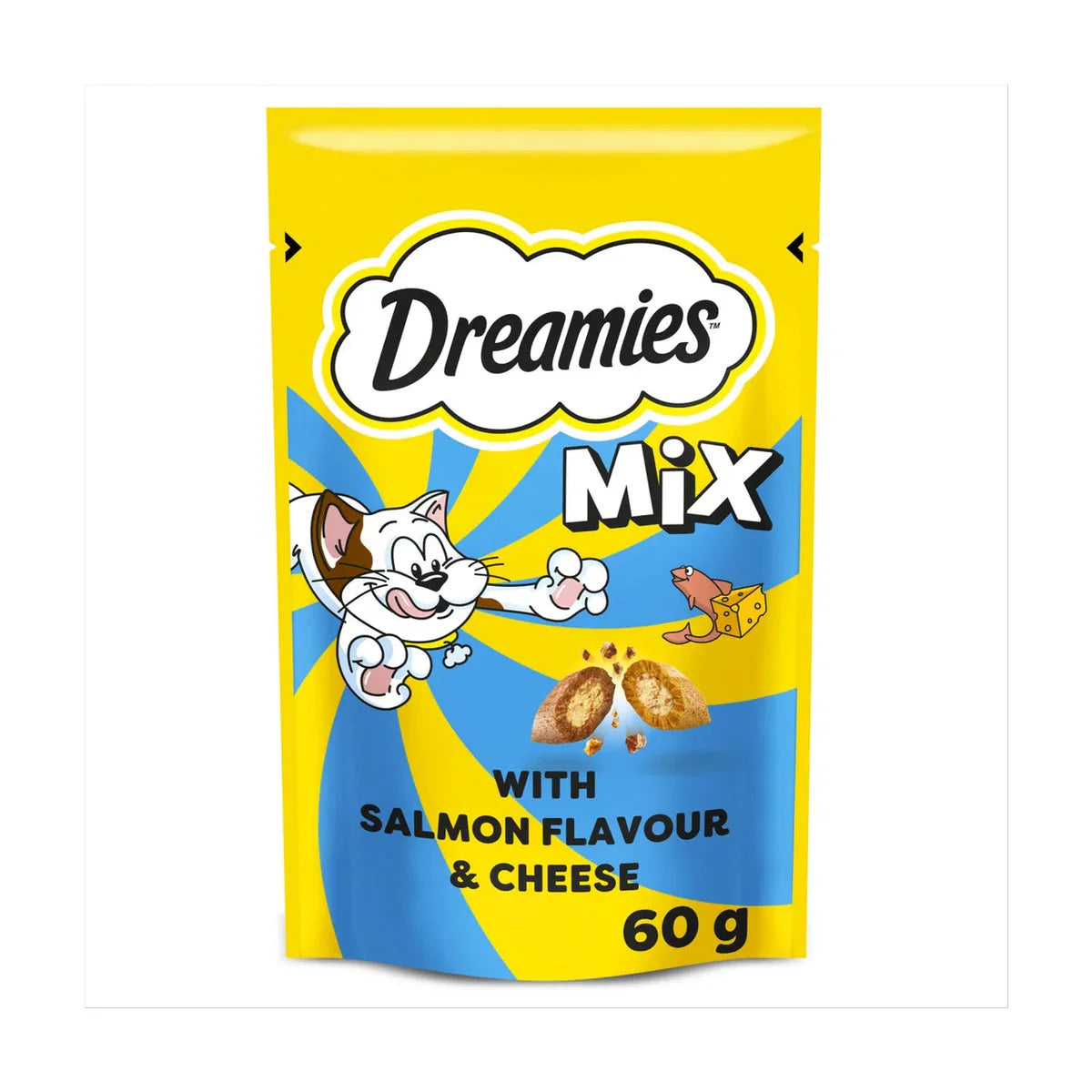 DREAMIES Cat Treat Cheese & Salmon Flavor 60G