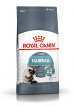 •Royal Canin Hairball Care Dry Cat Food 400g packaging front•Hairball Care kibble fiber blend for digestion