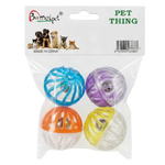 Cool Plastic Cat 4 Ball with Ring