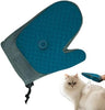 USB Rechargeable Steam Pet Glove – Spray Grooming Tool for Hair Removal & Massage (Blue)