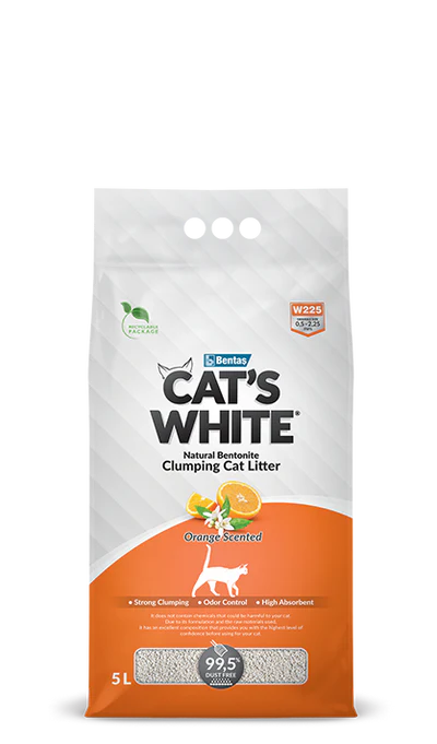 Cat’s White® Orange Scented Clumping Cat Litter
