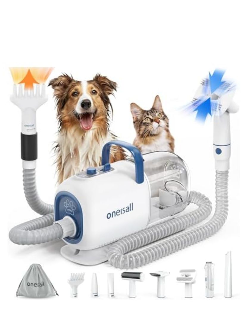 3 in 1 grooming kit vacuum, dryer,& clippers