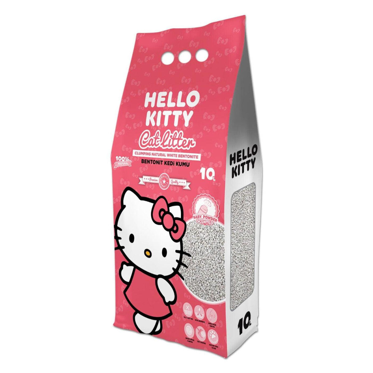Hello Kitty Cat Litter 10L (Soap/BabyPowder/Lavander) - Talapets