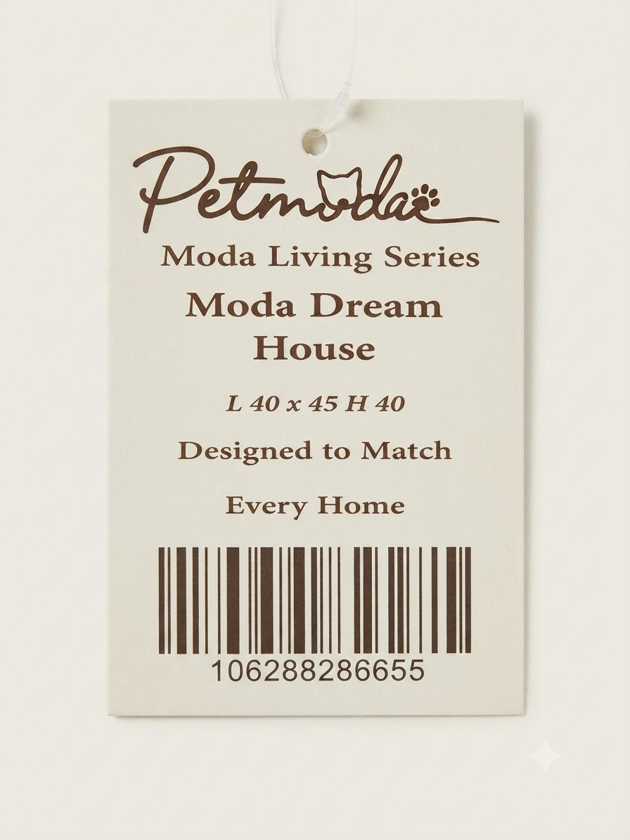 Petmoda Moda Dream House - Printed Fabric Pet House