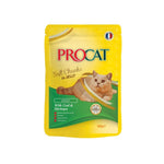 Procat Pouches - Wet Food - Shrimp - 100 Gm - - Talapets
