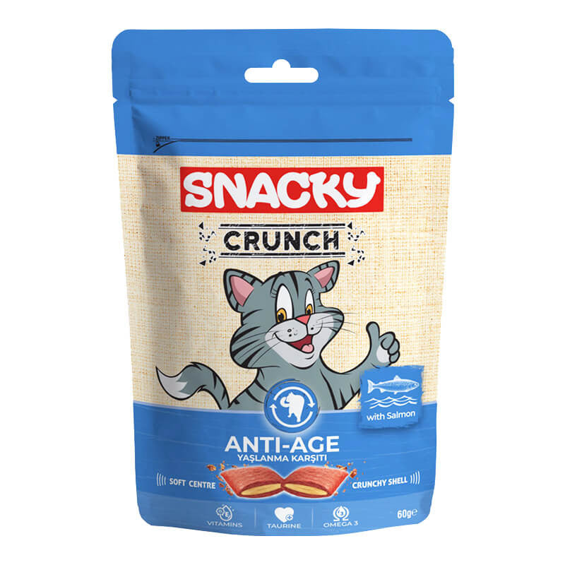 Snacky Crunch Four Different Flavors 60G - Talapets