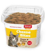 Sanal Cheese Bites Cat Treats with Cheese & Poultry 75G