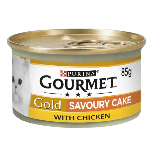 GOURMET® Gold Savoury Cake Chicken Wet Cat Food 85G