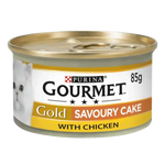 GOURMET® Gold Savoury Cake Chicken Wet Cat Food 85G