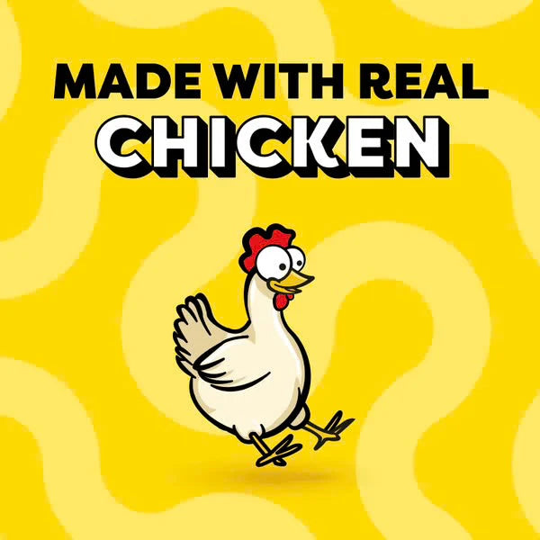 Creamy Puree Chicken Lickable, Squeezable Cat Treats 16x12G