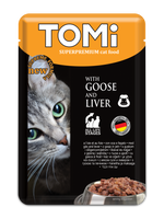 Tomi with Goose & Liver Cat Wetfood (100G)