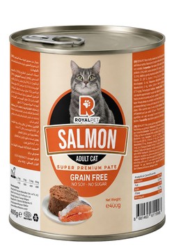 Royal Pet Cat Wet Food Pate with salmon 400G