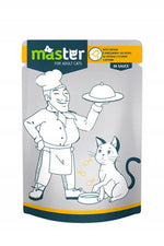 Master Wet Food with Chicken in Jelly for Adult Cats 80G