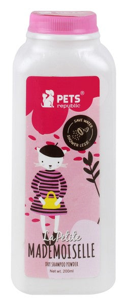 Pets Republic Dry Shampoo 200 gm - Mademoiselle