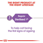 Royal Canin Sterilised +7 (1.5 KG) - Neutered cats over 7 years old - Talapets