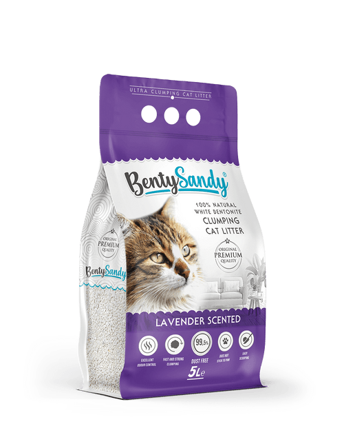 Benty Sandy Cat Litter 5L (Different Scents) - Talapets