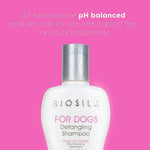 Biosilk for Dogs Silk Therapy Detangling Shampoo 355ml