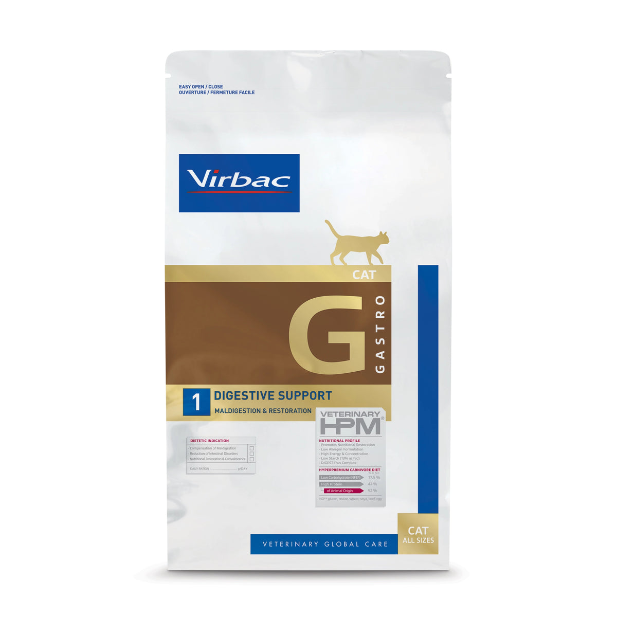 Virbac Digestive Support Cat Food G1 – For Digestive Issues 1.5kg