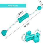 Nunbell Dog Chew Toy with Rope