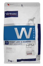 Virbac Veterinary HPM Dog W1 Weight Loss & Diabetes