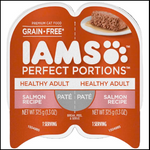 IAMS™ PERFECT PORTIONS™ Healthy Adult Wet Cat Food with Salmon Paté 75G