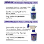 FRONTLINE Flea Spray For Dogs/Cats 100 ML - Talapets