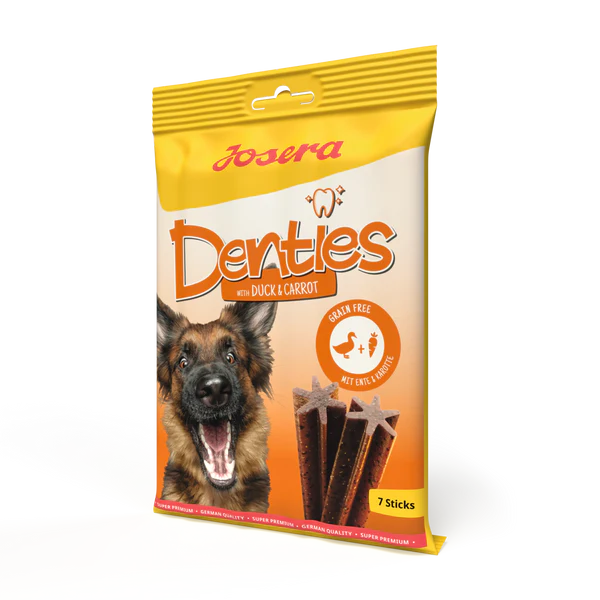 Josera Denties with Duck & Carrot for Dogs x7 Dental Sticks