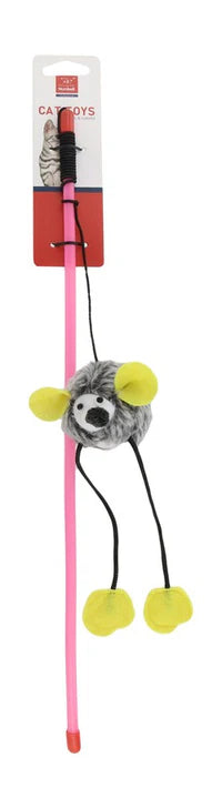 Nunbell Cat Toy Stick with Mouse