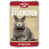 Perfecto Cat pouch in gravy with Beef & Chicken 100g