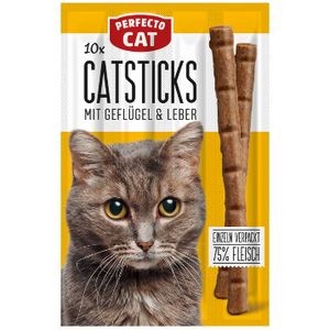 Perfecto Cat 10X Catsticks With Poultry & Liver 50g