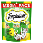 TEMPTATIONS™ Mega Pack Cat Treats MixUps Catnip, Chicken and Cheddar 180G