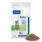Virbac Cat Baby Pre Neutered Cat Dry Food 1.5kg