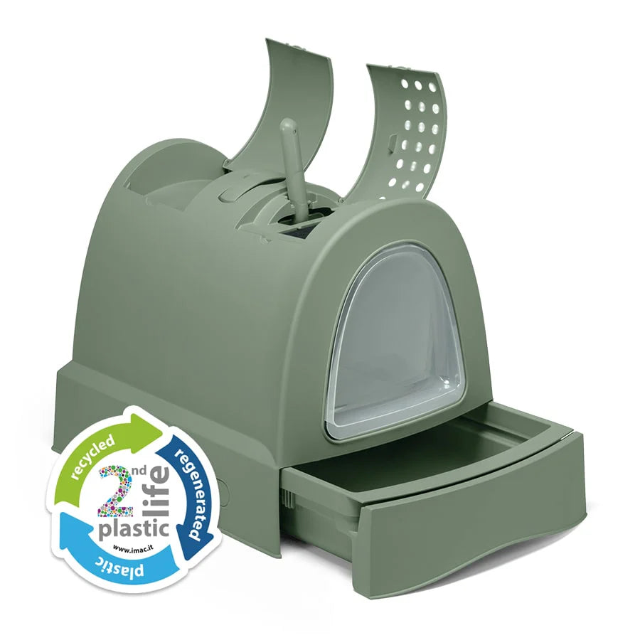 Imac Zuma Cat Closed Litter Box with Scoop